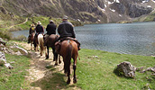 Paseo con caballo en Asturias